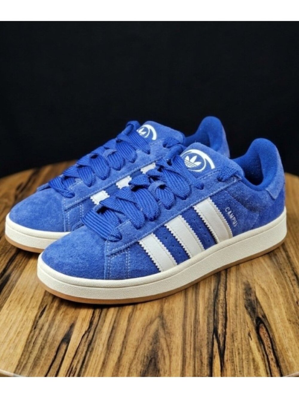Adidas Campus 00s Low Top Royal Blue Semi Lucid Blue Cloud White Men Size 8.5